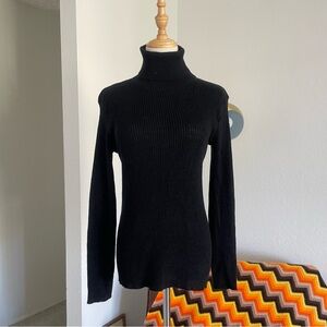 Vintage 1970s Classic Lahmar Ribbed Turtleneck